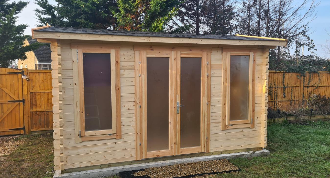 Garden log cabin supply