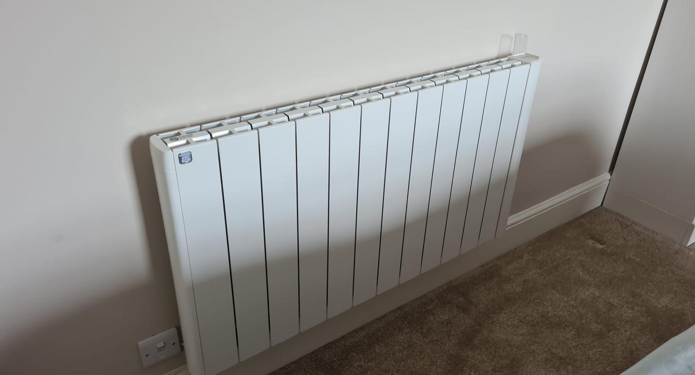 Electric radiator Installation in Weston-Super-Mare by D Durnan Electrical