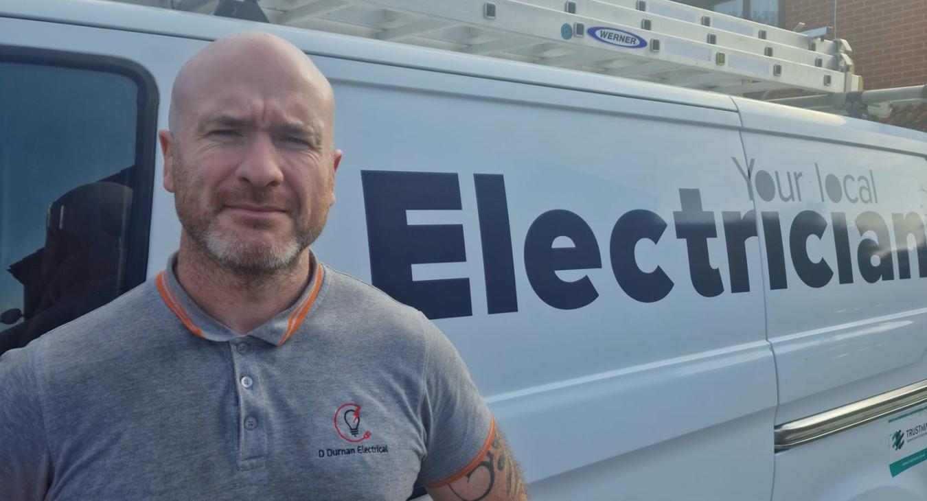 David Durnan electrician in Highbridge