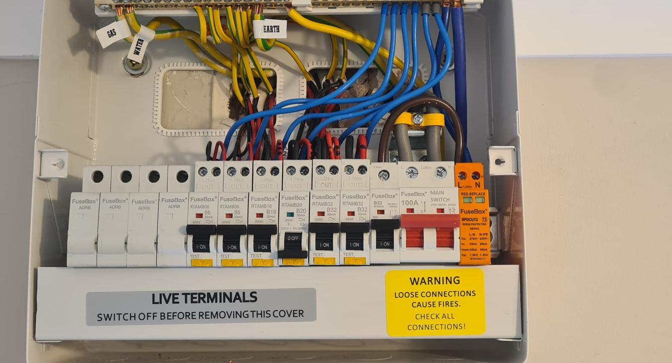 D Durnan Electrical - Consumer unit upgrade in Burnham on Sea 