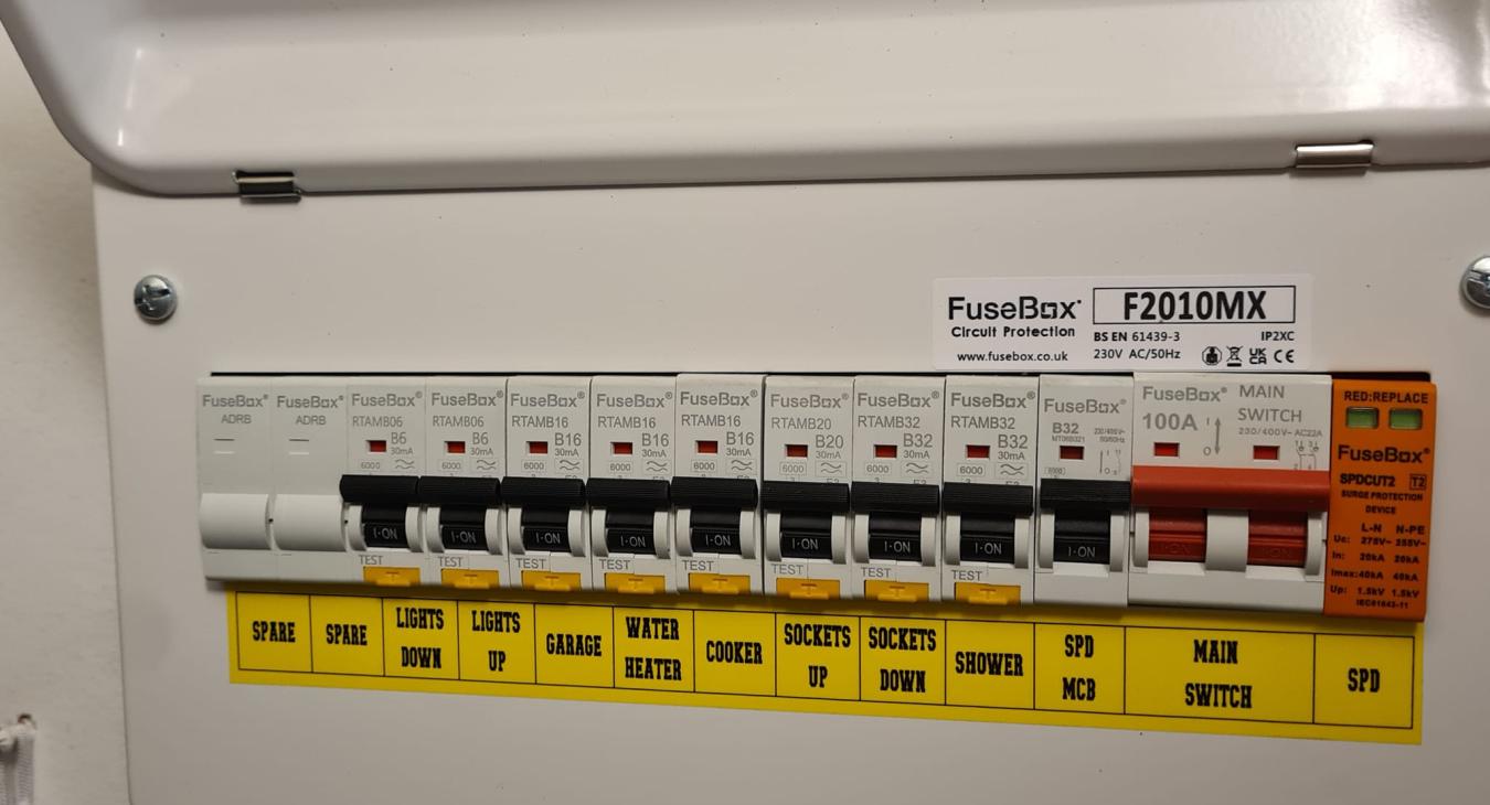 D Durnan Electrical - Fuse Board upgrade in Burnham on Sea