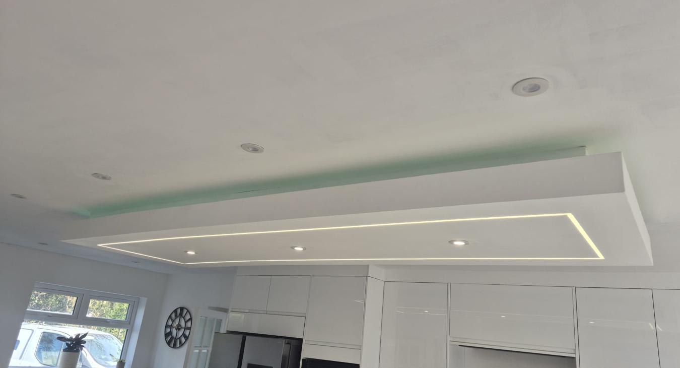 LED Lighting Kitchen Upgrade in Brent Knoll