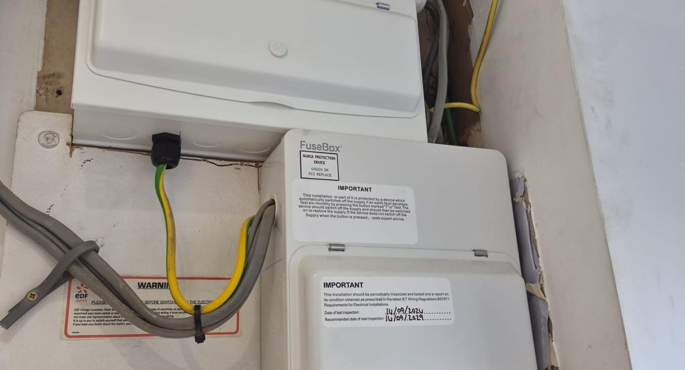 Fuseboard Upgrade in Pawlett