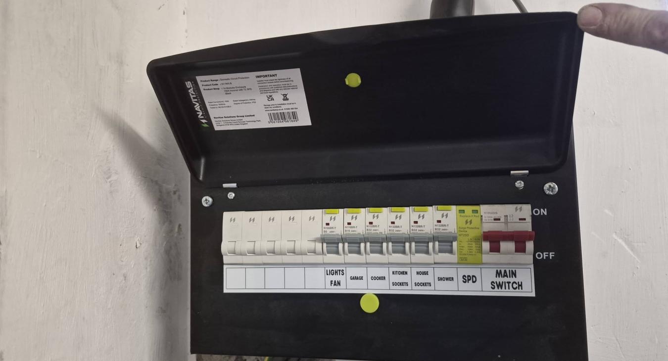 Consumer Unit Upgrade in Highbridge