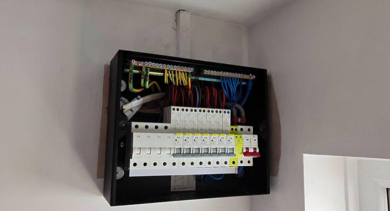 Consumer unit upgrade on Wildes Road, Burnham-on-Sea